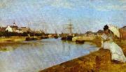 The Harbor at Lorient, National Gallery of Art, Washington